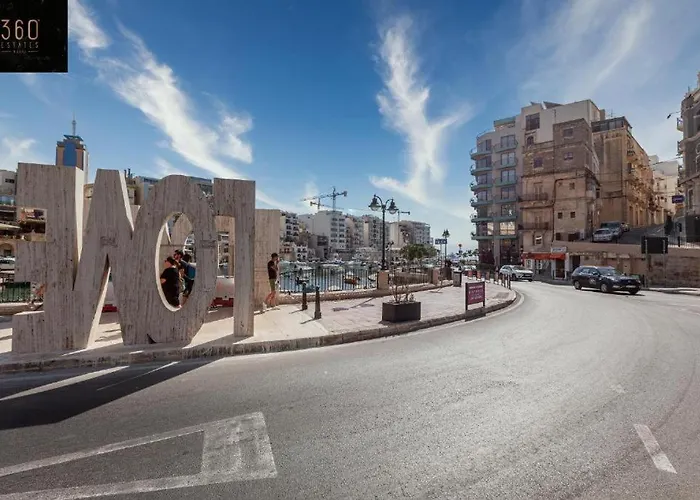 Appartement Stylish & Spacious In The Heart Of Paceville By 360 Estates