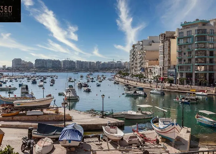 Stylish & Spacious In The Heart Of Paceville By 360 Estates Appartement *