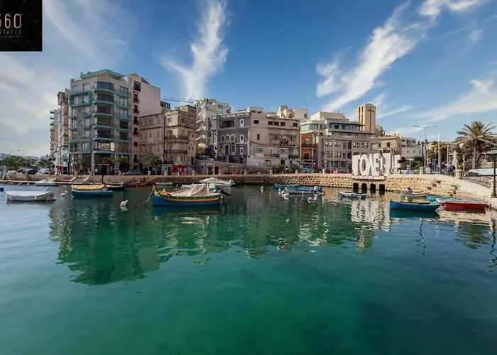 Apartment Stylish & Spacious In The Heart Of Paceville By 360 Estates